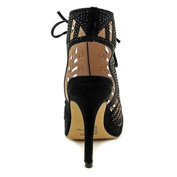 BETSEY JOHNSON Lexxe Rhinestone Cage Sandals sz 6 - Picture 4 of 15